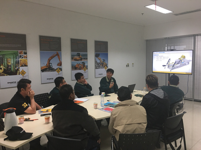 全液壓推土機產品知識培訓 助力山推馬來西亞經銷商業務拓展